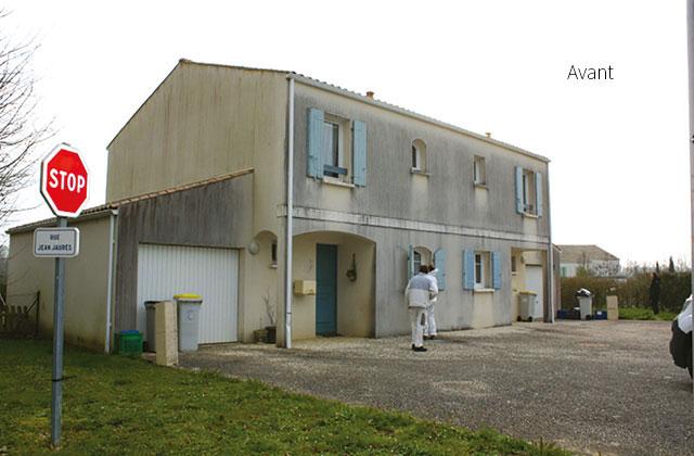 Ravalement de façade avant à La Rochelle dans la Charente maritime (17)